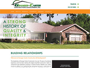 Granger-Carter Construction and Development, Inc screen capture