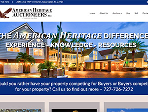 American Heritage Auctioneers screen capture