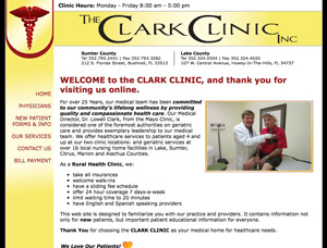 The Clark Clinic screen capture