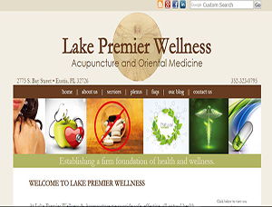 Lake Premier Wellness screen capture