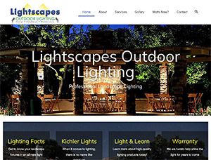 Lightscapes Outdoor Lighting screen capture