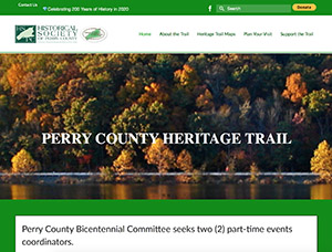 Perry County Heritage trail screen capture