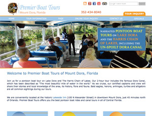 Premier Boat Tours screen capture